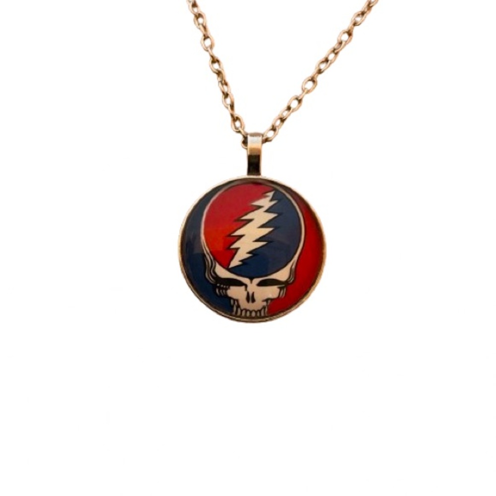 Grateful Dead Steal your Face necklace NWOT